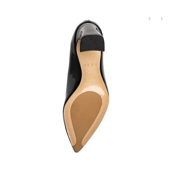 Ally Black Patent Block Heel Pumps **FREE SHIPPING** - Picture 5 of 11